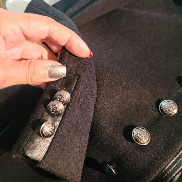 VITALI**Wool Coat Mens Size S New With Tags - Picture 4 of 14